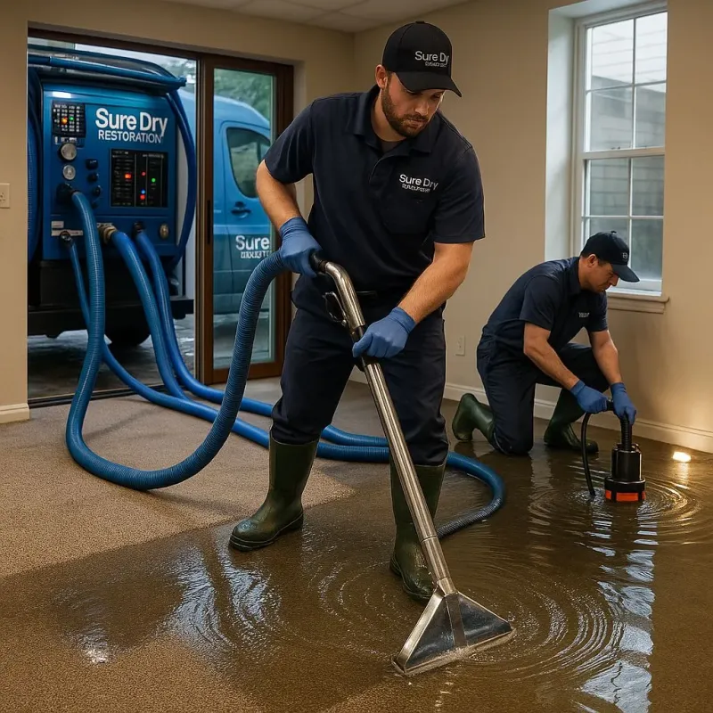 Water Extraction and Removal process in Poplar Grove, IL